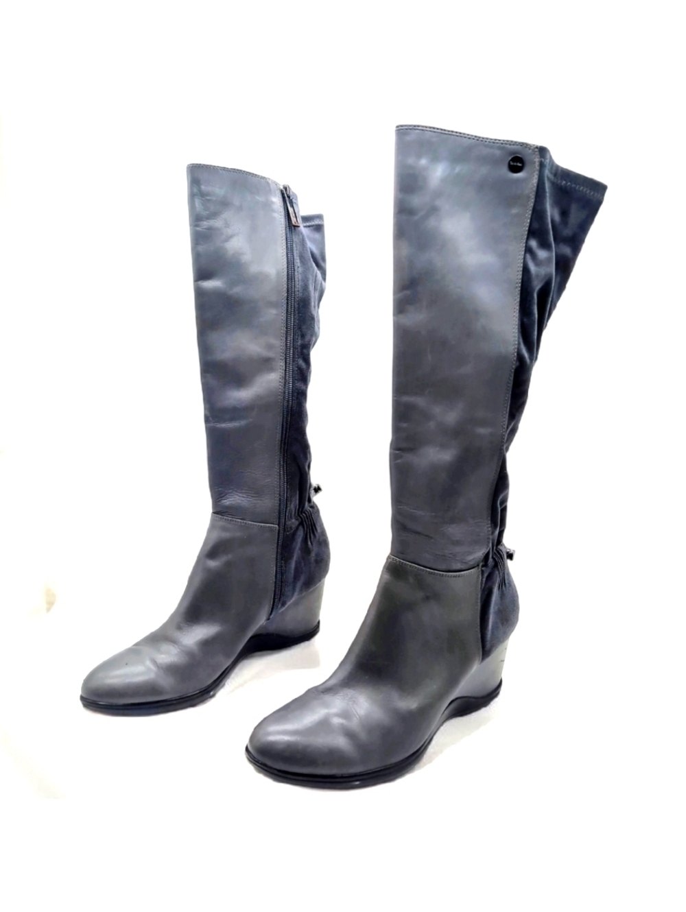 Elegant Calvin Klein Ilisa Sz 9 Gray Women's Boots E7298